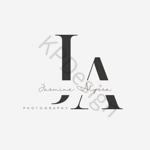 JA Photography logo sample