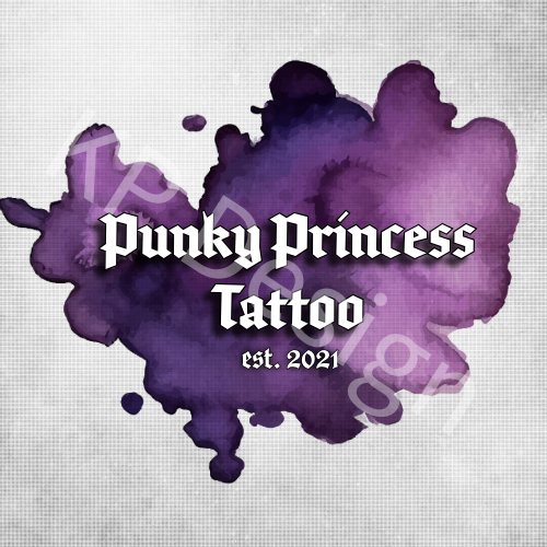 Punky Princess Tattoo logo sample