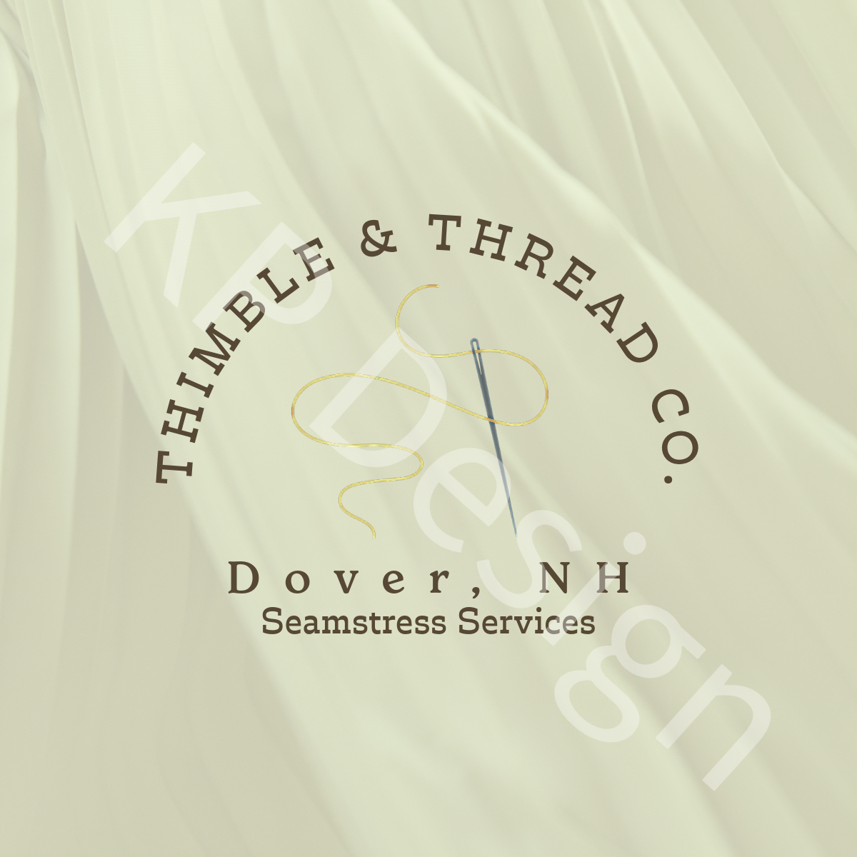 Thimble and Thread Co. logo sample